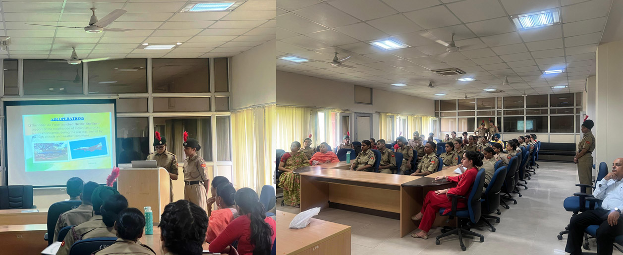National Cadet Corps, Panjab University, Chandigarh organized "Hamara Dil Kargil" to celebrate the silver jubilee of Vijay Divas.